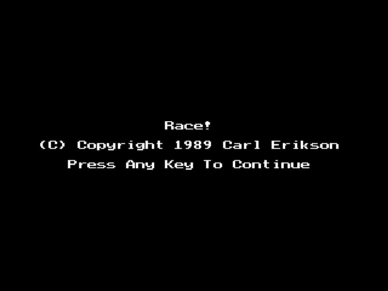 Race!